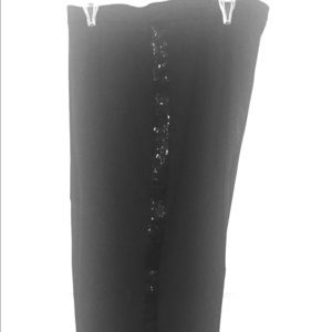 DKNY plus size tuxedo pant with sequin stripe